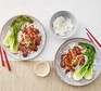 Easy teriyaki chicken Easy teriyaki chicken served with pan choi and rice