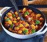 Gnocchi alla norma in a large casserole dish