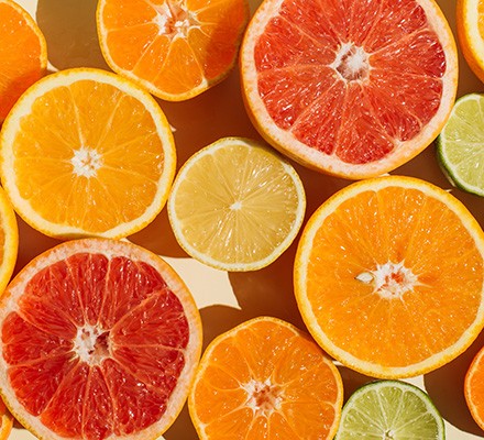 Mixed citrus fruits