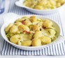 Gnocchi with courgette, mascarpone & spring onions