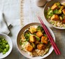 Teriyaki tofu in two bowls